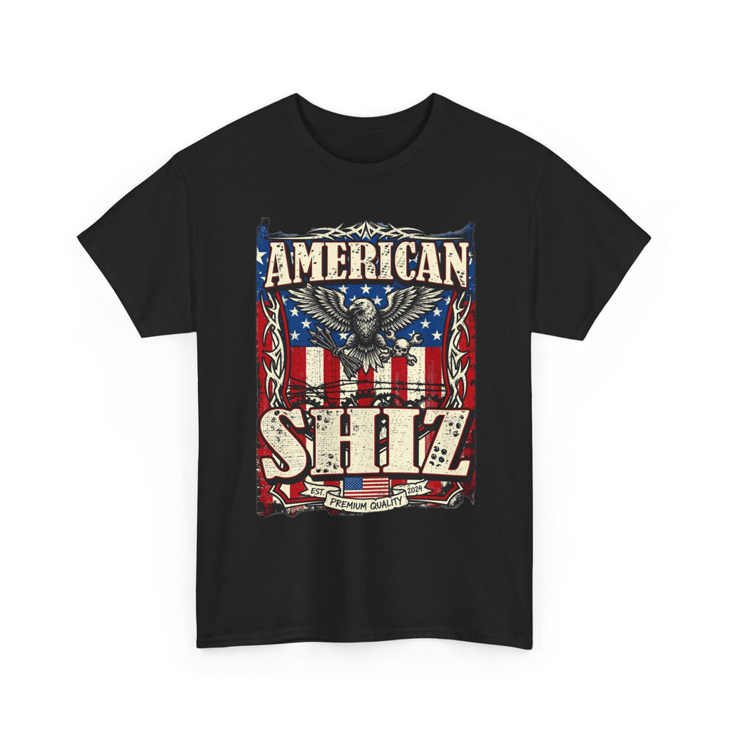 American Shiz T-Shirt – Patriotic Vintage Eagle Graphic Tee